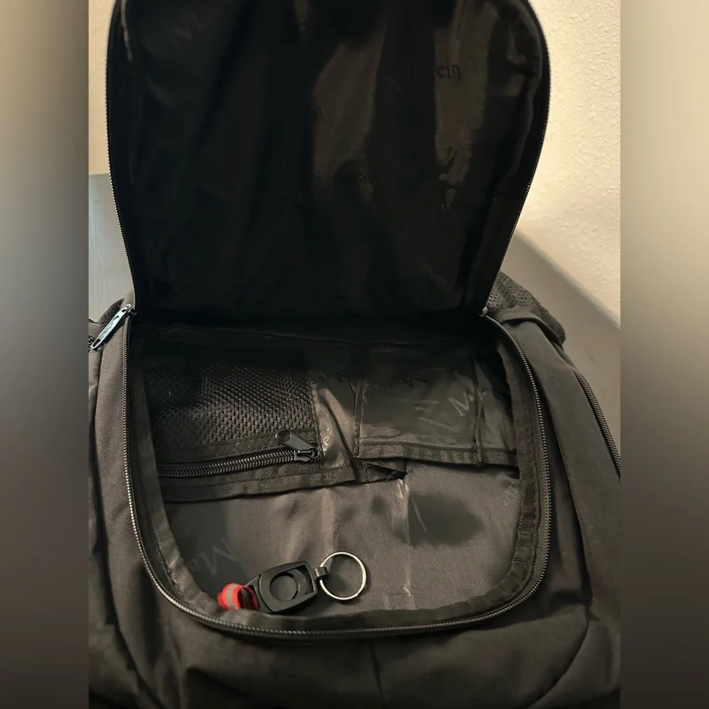 Matein Adult Black Travel Laptop Backpack